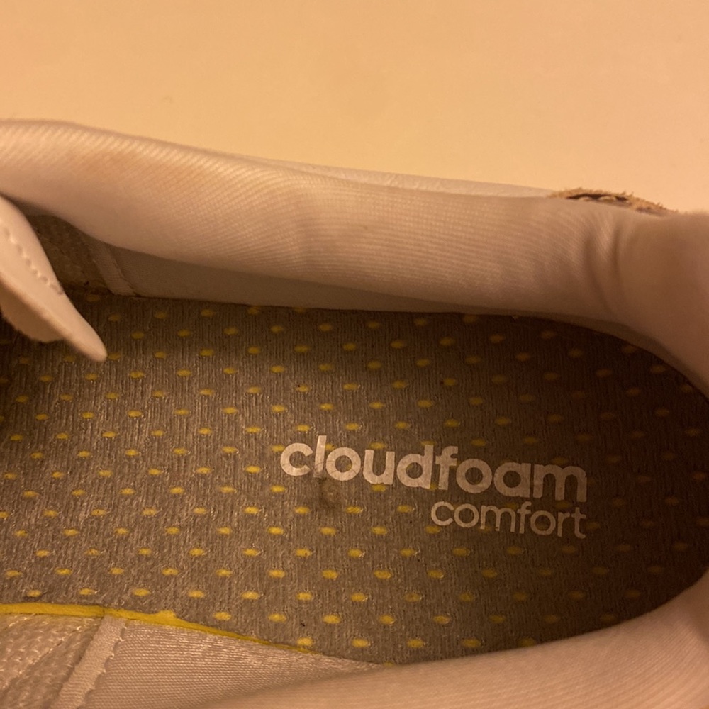 Adidas woman’s Cloudfoam Comfort Athletic Shoes with Cheetah stripe size 8.5 - Picture 7 of 9